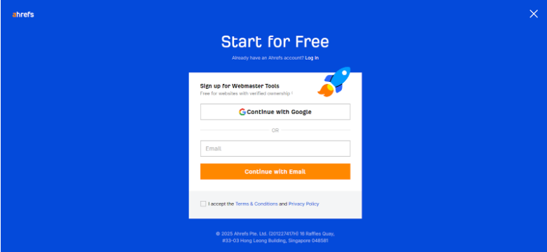 Ahrefs Create Your Account Ahrefs Create Your Account