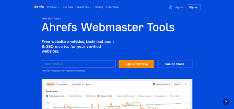 Ahrefs Free Webmaster Tools Ahrefs Free Webmaster Tools